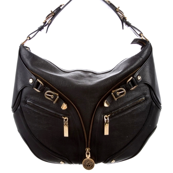 Versace Leather hobo bag - Picture 1 of 9